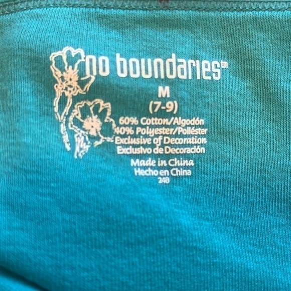 No boundaries tank top with lace size medium(7-9) - Picture 3 of 3